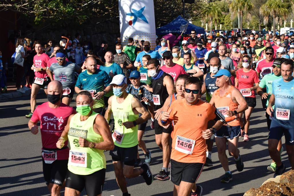 More than 1,300 people took part in races of 21, 10 or five kilometres on Sunday in support of Proyecto Hombre