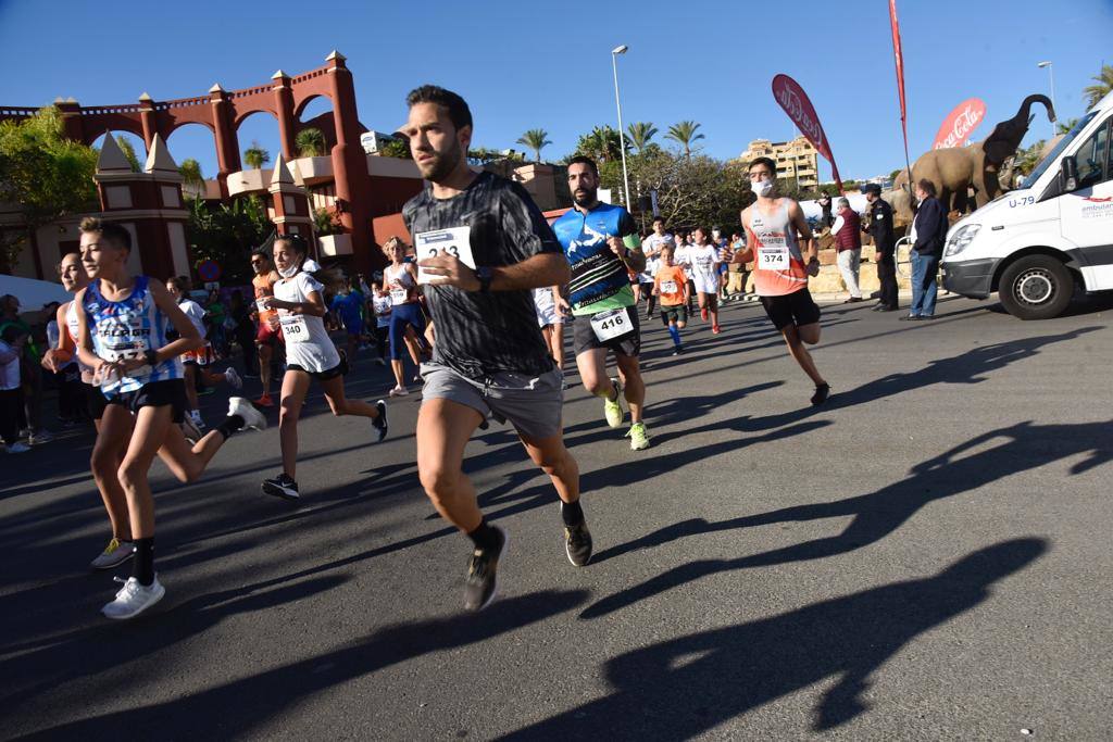 More than 1,300 people took part in races of 21, 10 or five kilometres on Sunday in support of Proyecto Hombre