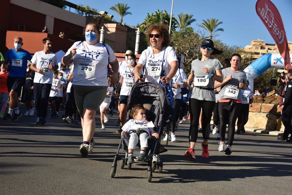 More than 1,300 people took part in races of 21, 10 or five kilometres on Sunday in support of Proyecto Hombre