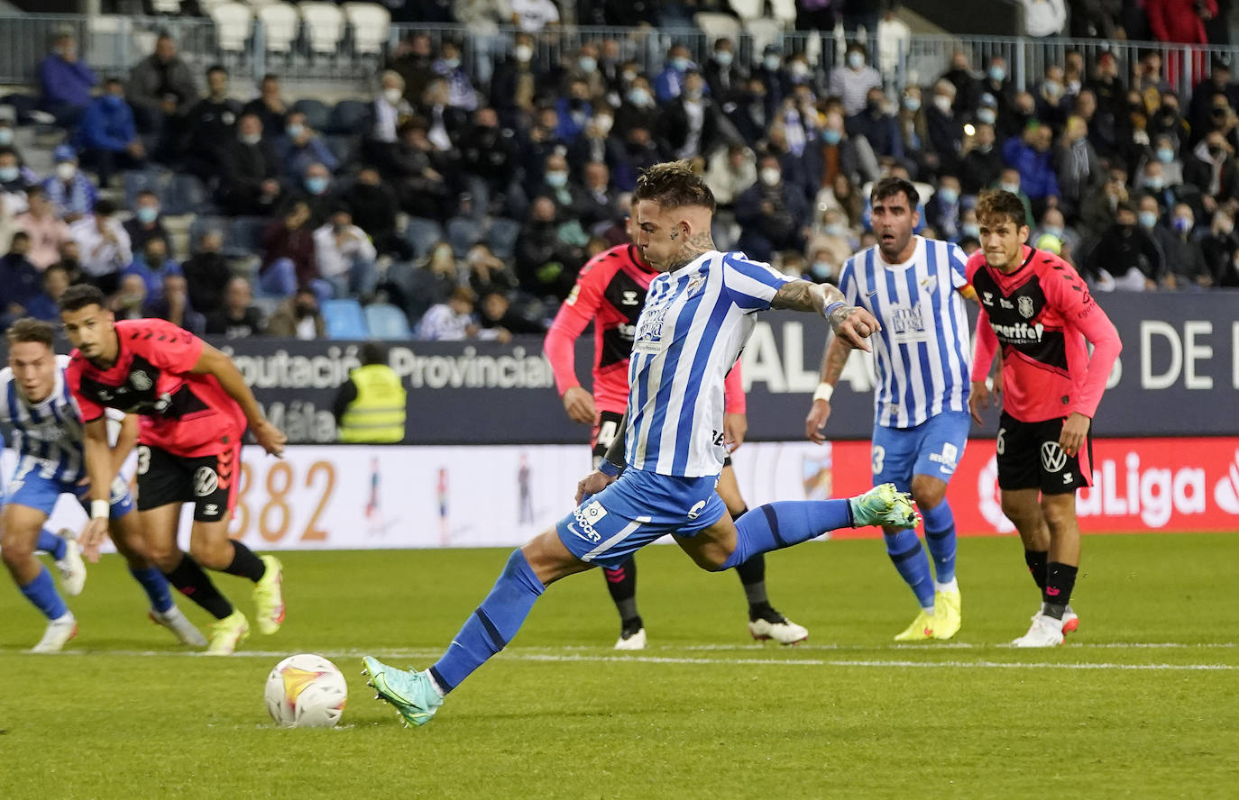 Malaga CF beat Tenerife 1-0 at La Rosaleda on Monday night.
