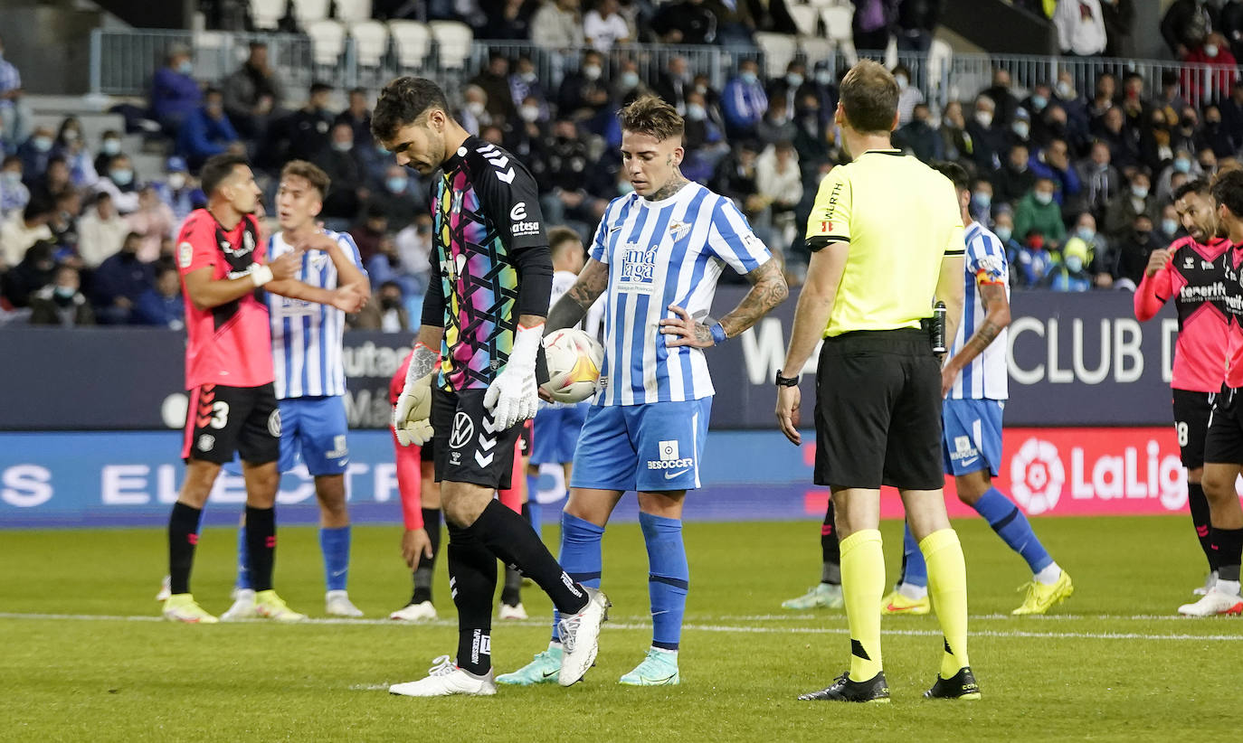 Malaga CF beat Tenerife 1-0 at La Rosaleda on Monday night.
