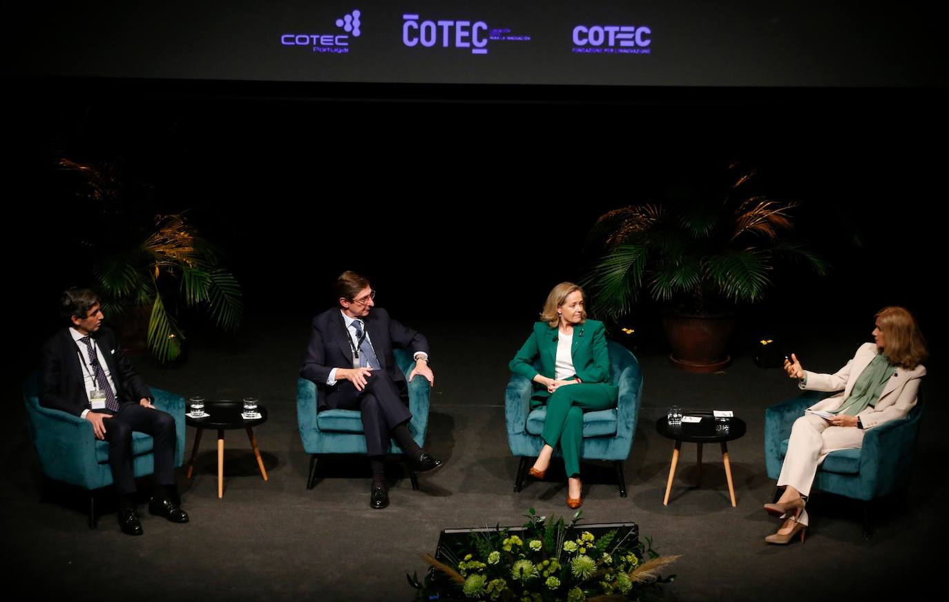 King Felipe attended the event alongside the presidents of Italy and Portugal.