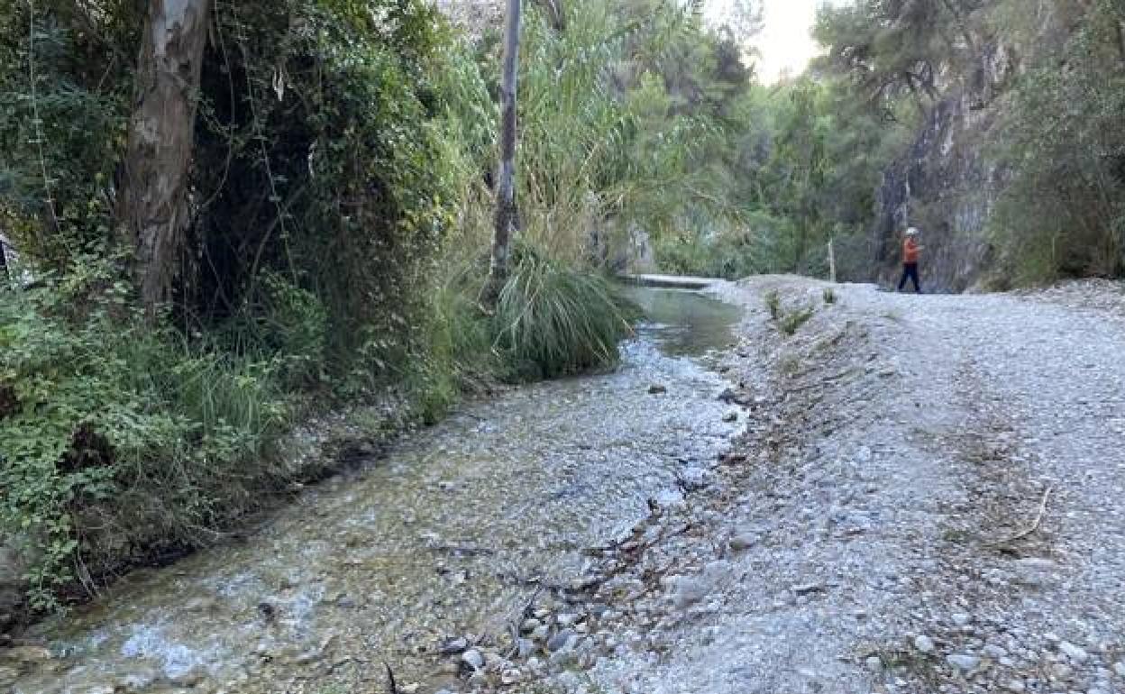 The Chillar river in Nerja will provide the Axarquía with water from next year 