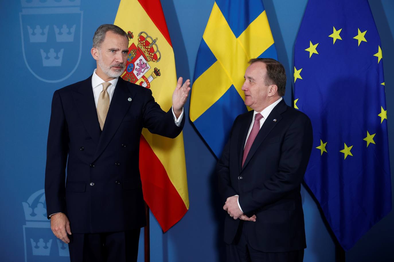 Images from the King and Queen of Spain's official visit