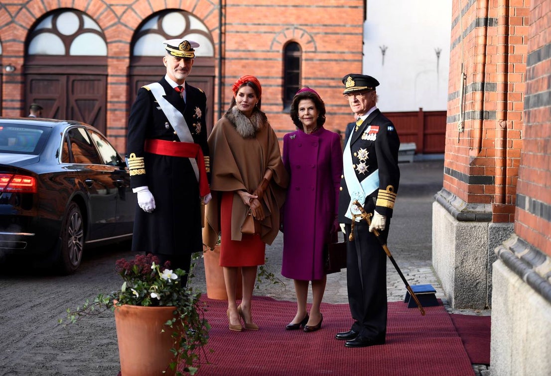 Images from the King and Queen of Spain's official visit