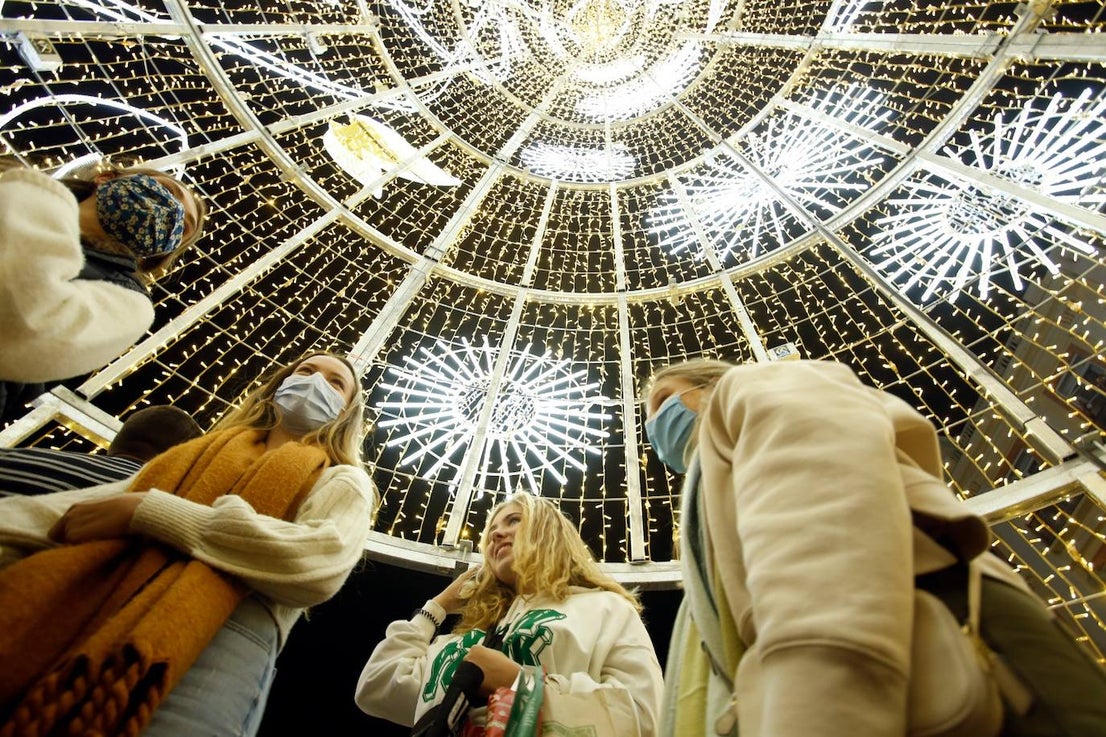 The festive spirit has arrived in the streets of the city of Malaga.
