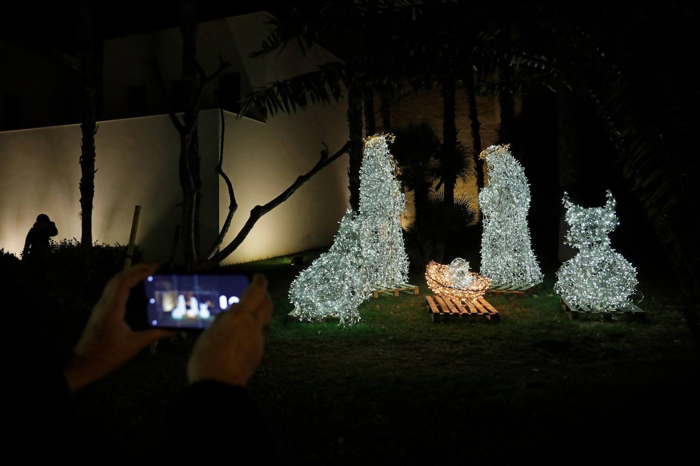 The festive spirit has arrived in the streets of the city of Malaga.