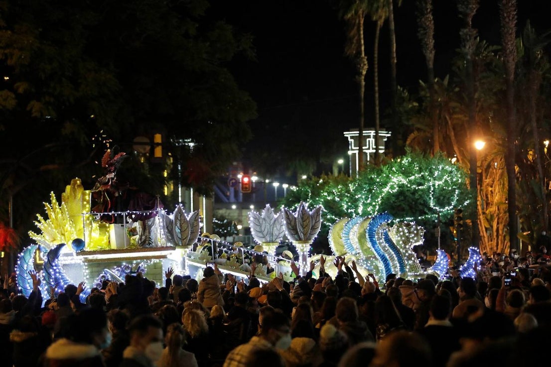 Malaga's Three Kings parade 2022.