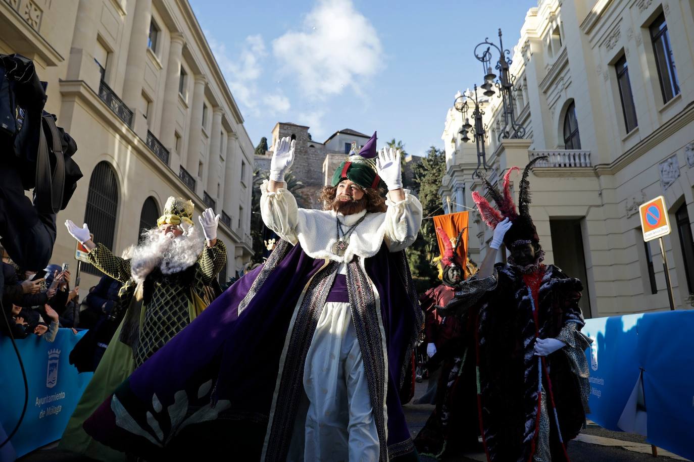 Malaga's Three Kings parade 2022.