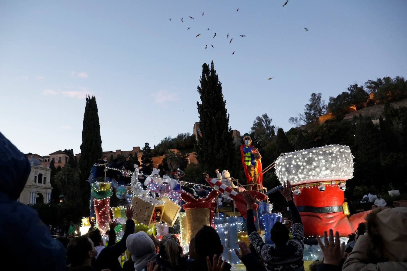 Malaga's Three Kings parade 2022.