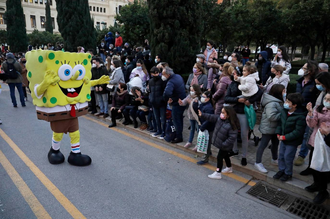 Malaga's Three Kings parade 2022.