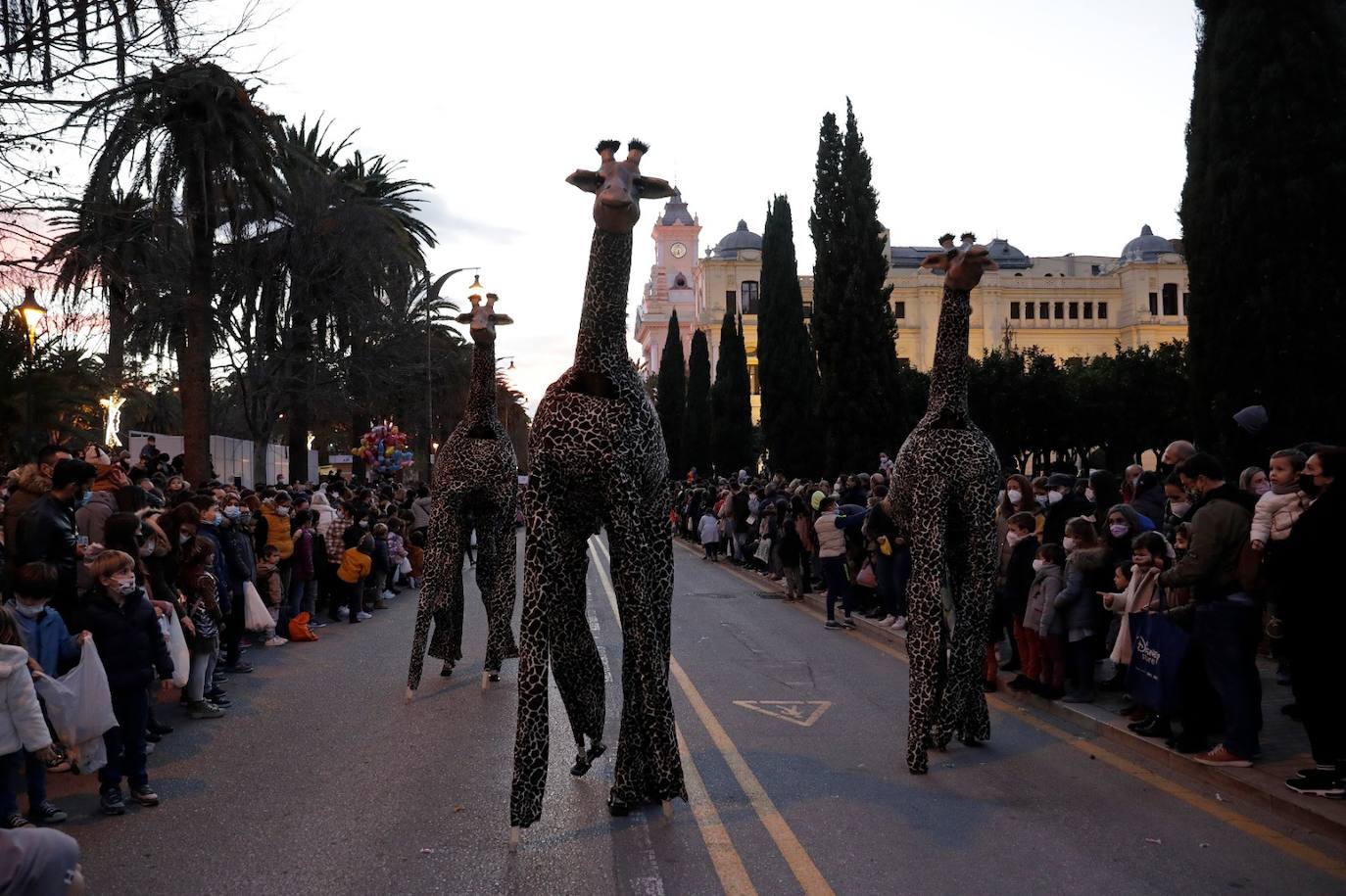 Malaga's Three Kings parade 2022.