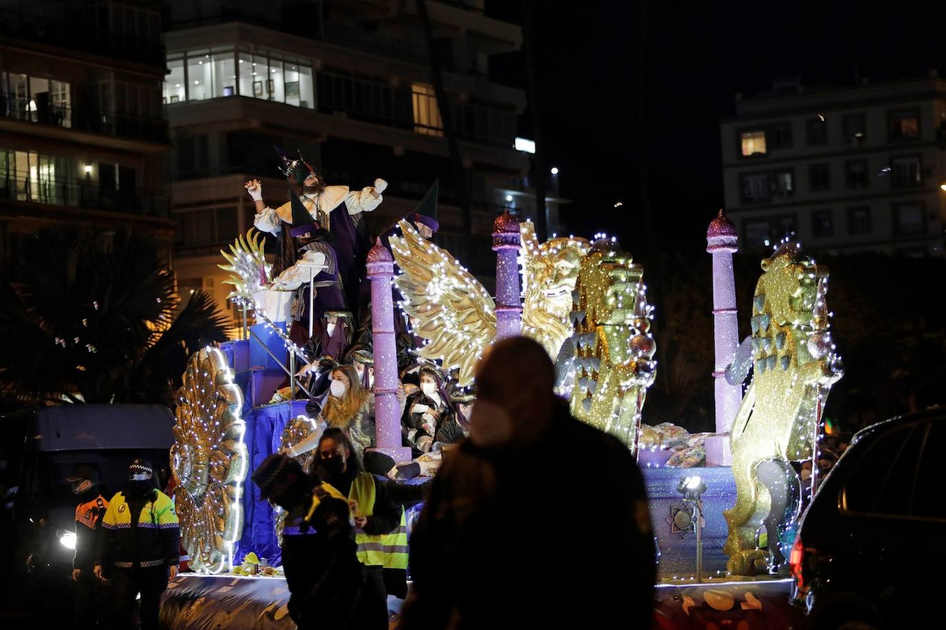 Malaga's Three Kings parade 2022.