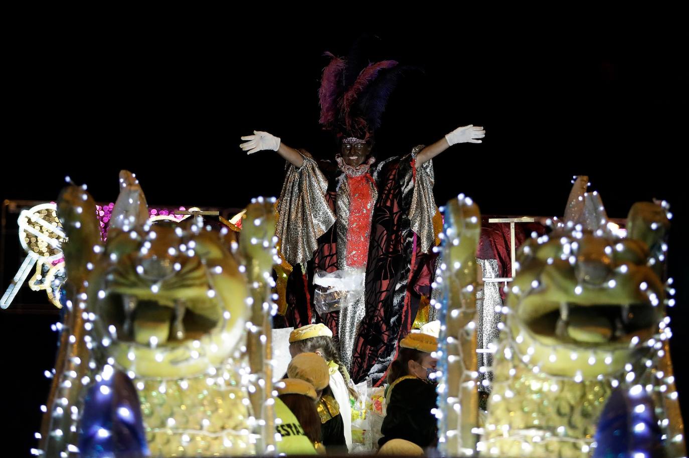 Malaga's Three Kings parade 2022.