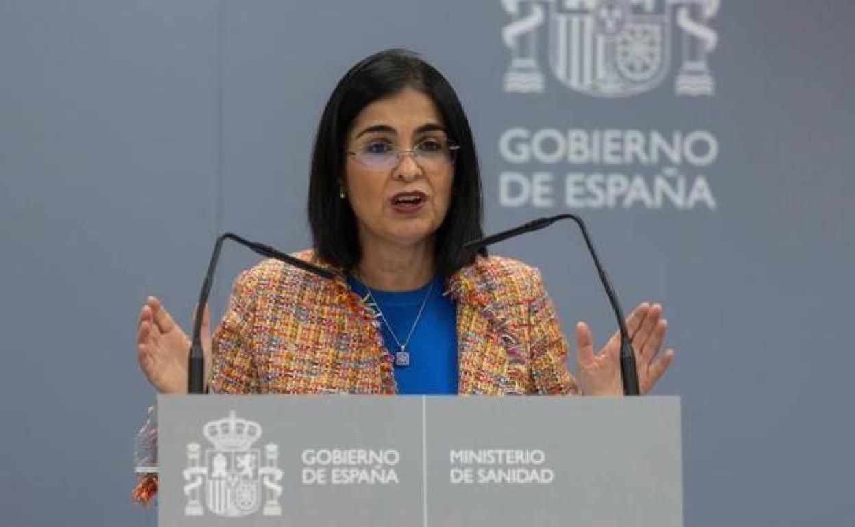 Health Minister Carolina Darias 