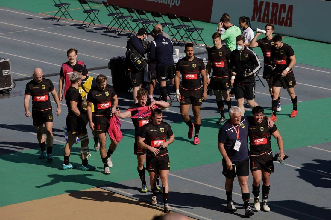 Nations compete in front of an international crowd at the Malaga athletics stadium
