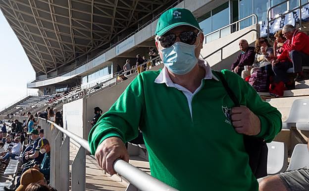 Vicent came to Malaga with his wife Evelyn to watch their daughter Beibhinn, who plays for Ireland. 