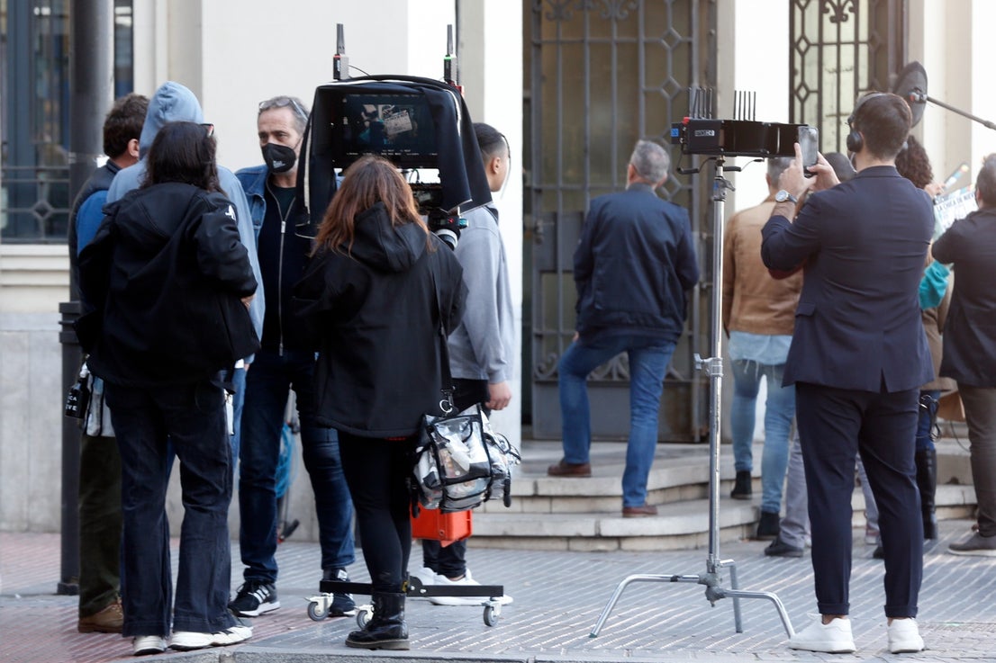 The new Netflix series 'La chica de nieve’ began shooting in Malaga on 7 February