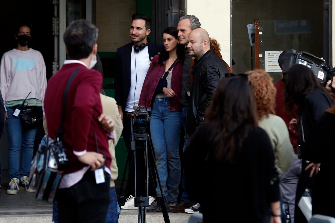 The new Netflix series 'La chica de nieve’ began shooting in Malaga on 7 February