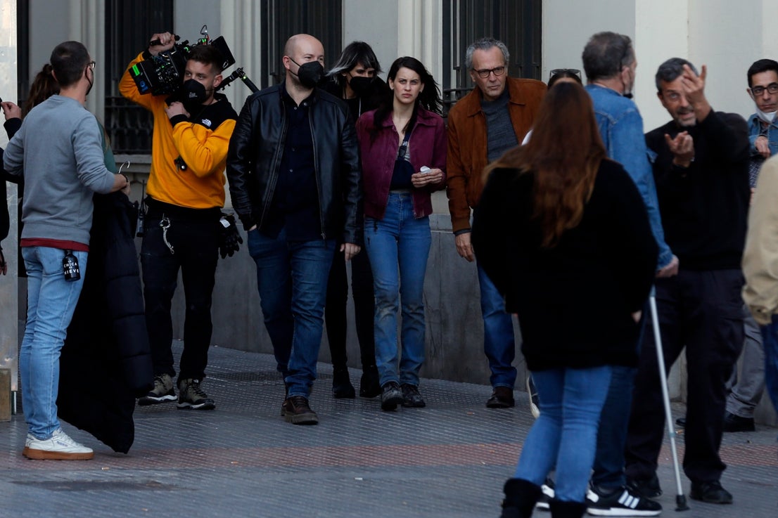 The new Netflix series 'La chica de nieve’ began shooting in Malaga on 7 February