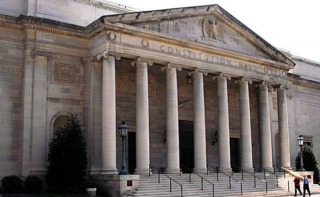 The DAR headquarters in Washington 