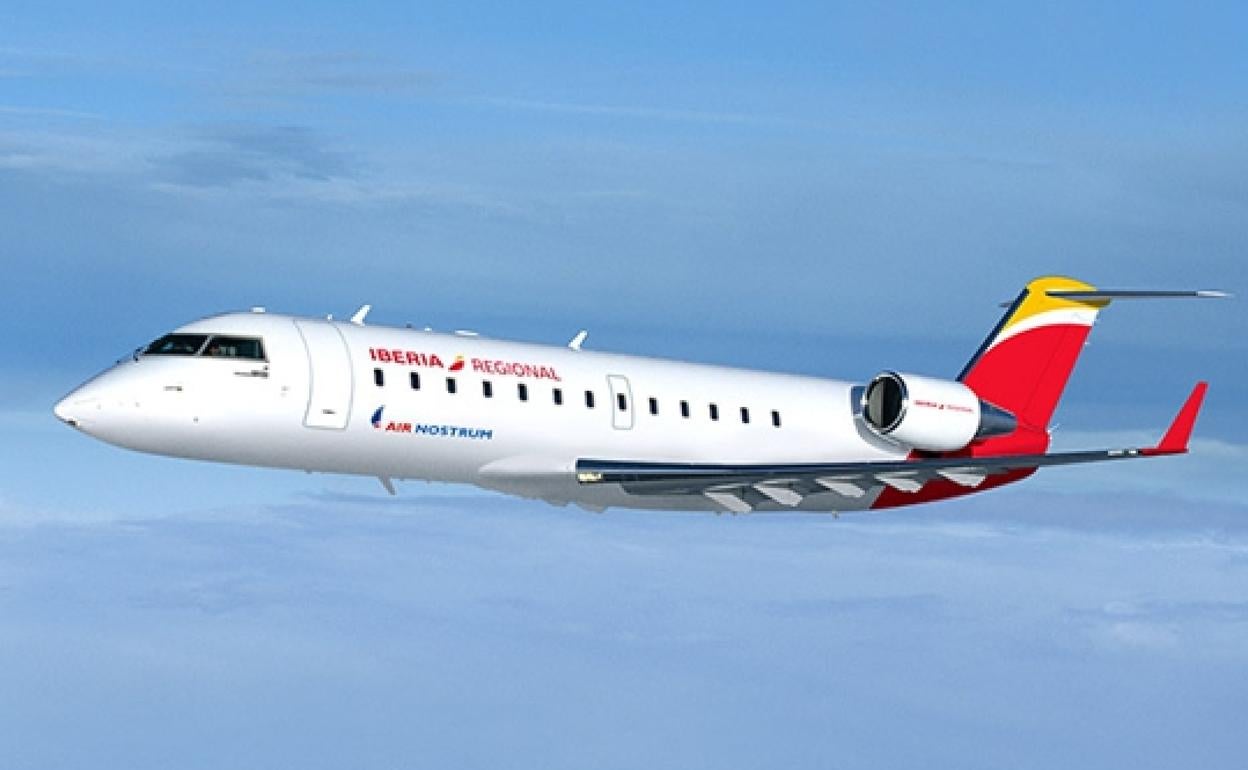 One of the Air Nostrum aircraft types which will operate the routes.