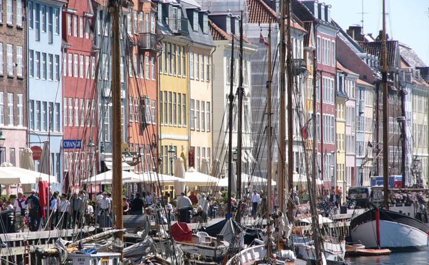 Copenhagen, Denmark's most fashionable city. 