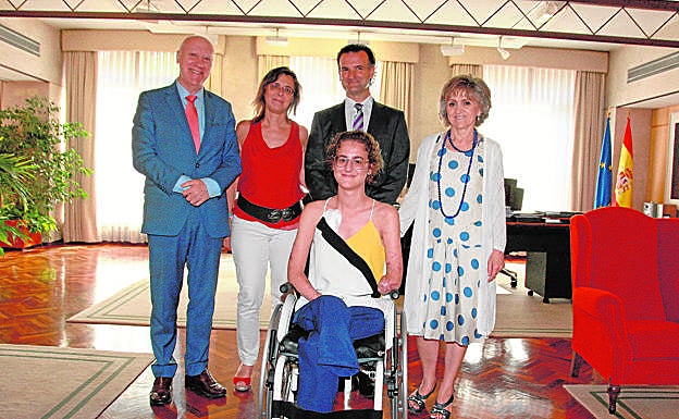 Sarah, when she was younger. 