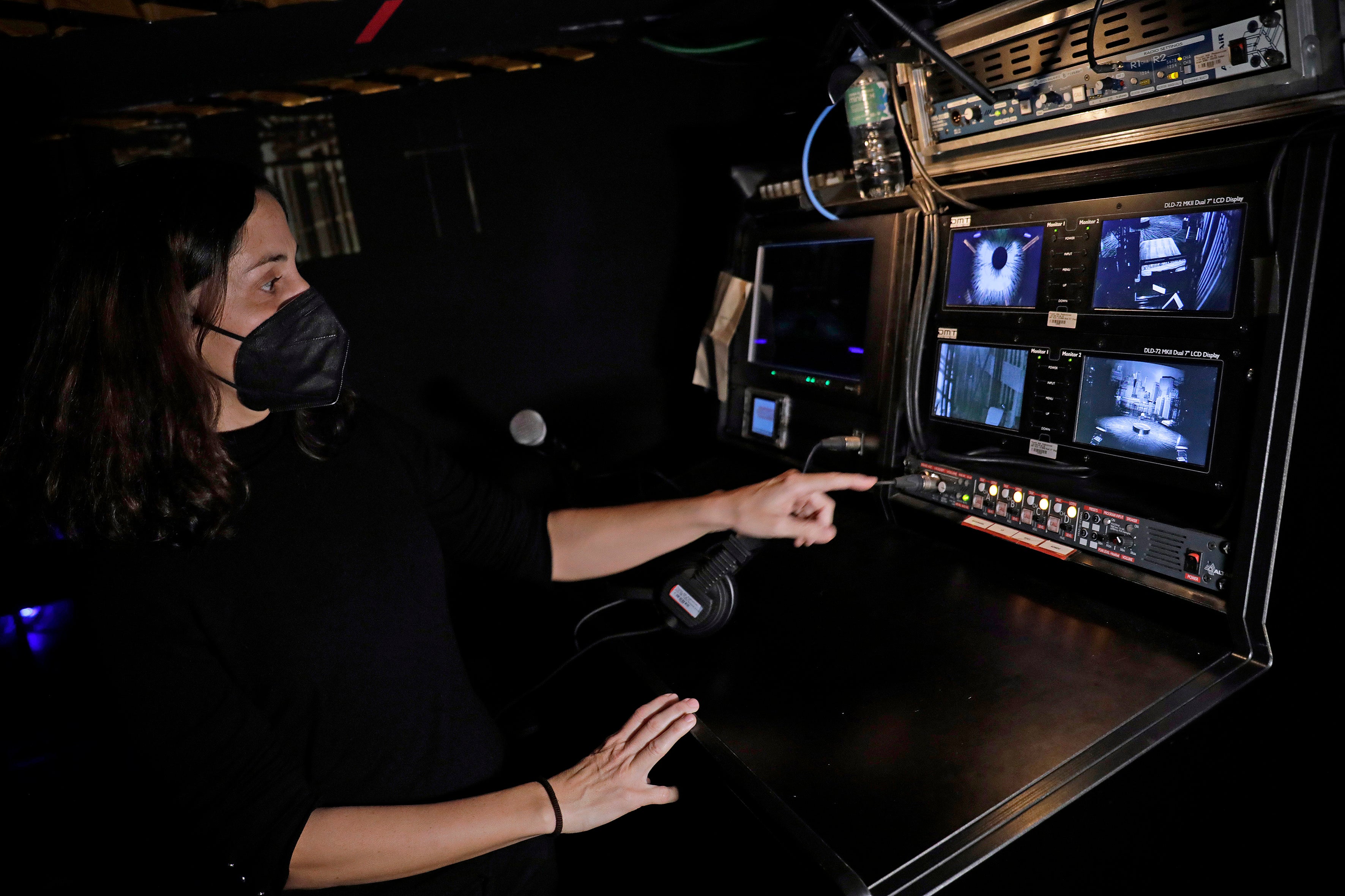 Behind the scenes at the Soho theatre as Antonio Banderas and the cast of Company prepare for a show.
