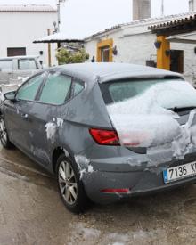 Imagen secundaria 2 - Malaga’s reservoir levels start to rise after heavy overnight rain and some areas see snow
