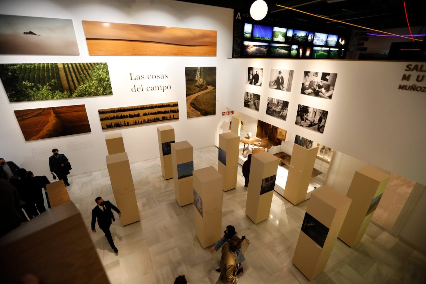 The centre, officially opened by the president of the Junta de Andalucía, now hosts four exhibitions