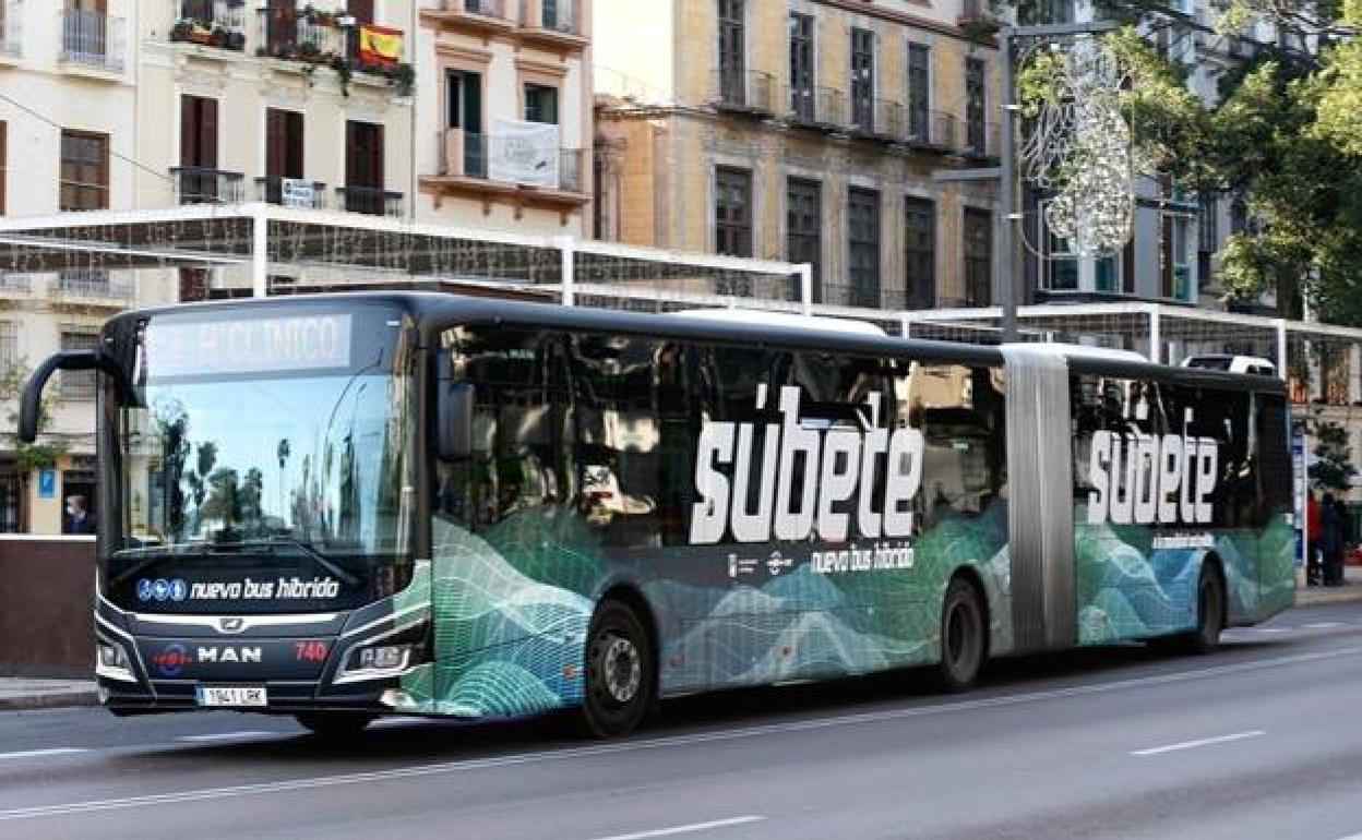 Malaga's bus fleet will include 12 more hybrid vehicles. 