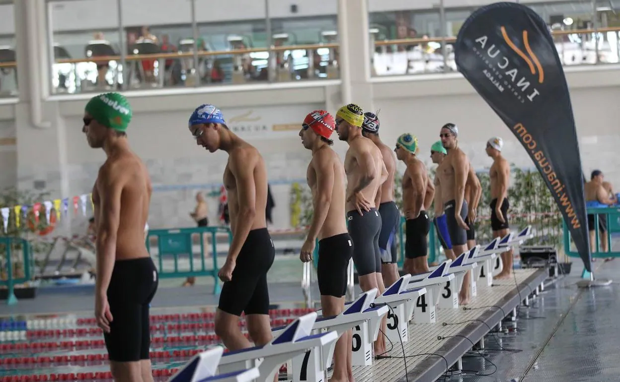 Archive image of swimmers during a previous event held at the Inacua aquatics centre. 