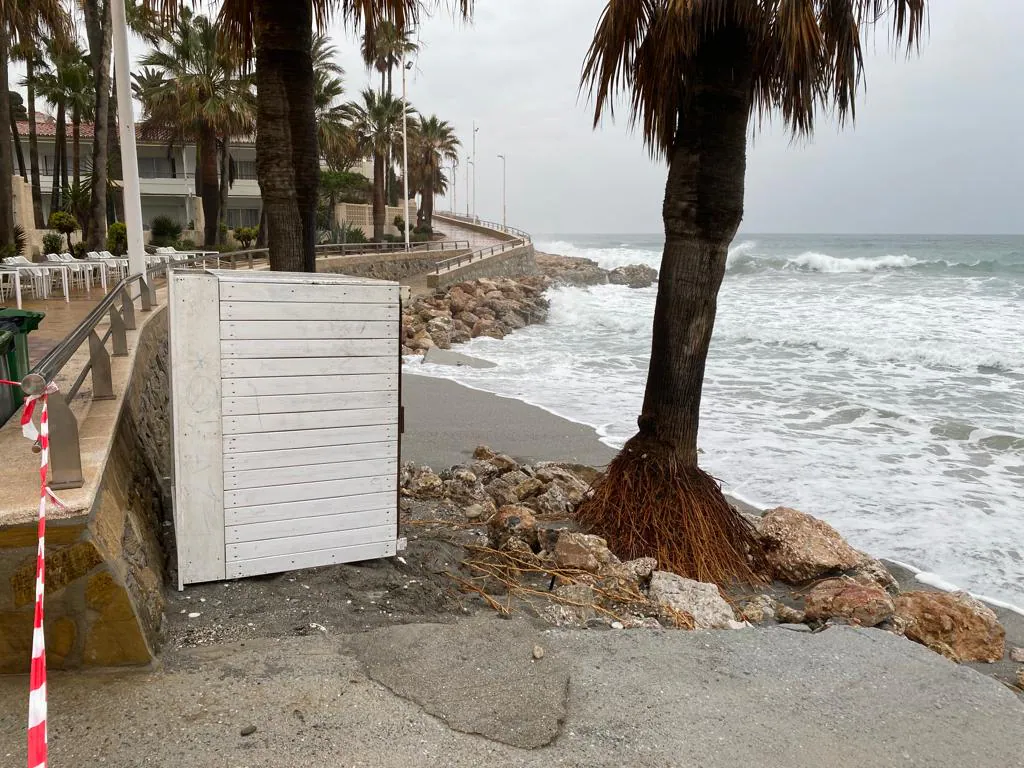 Playa La Torrecilla, in Nerja.