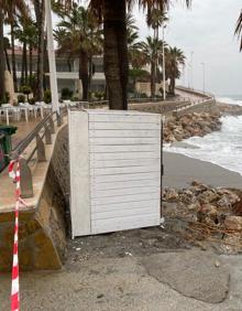 Imagen secundaria 2 - Axarquia beaches destroyed during worst storm in 40 years on the Costa del Sol