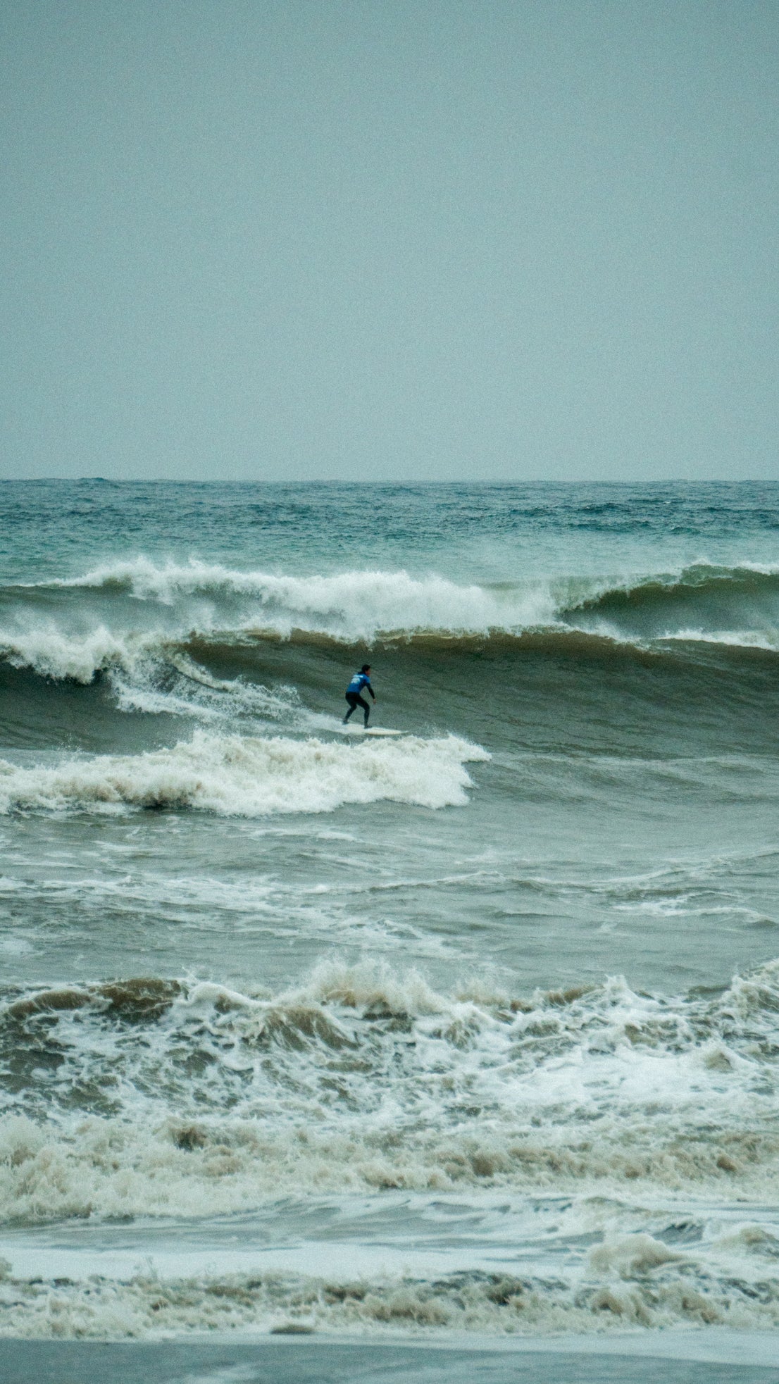 Riding the waves