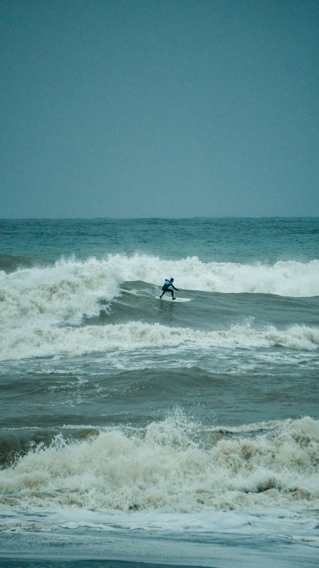 Riding the waves
