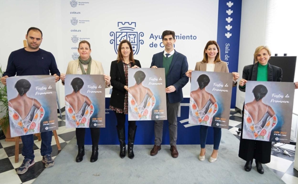 Coín town hall announce this year's spring fair. 