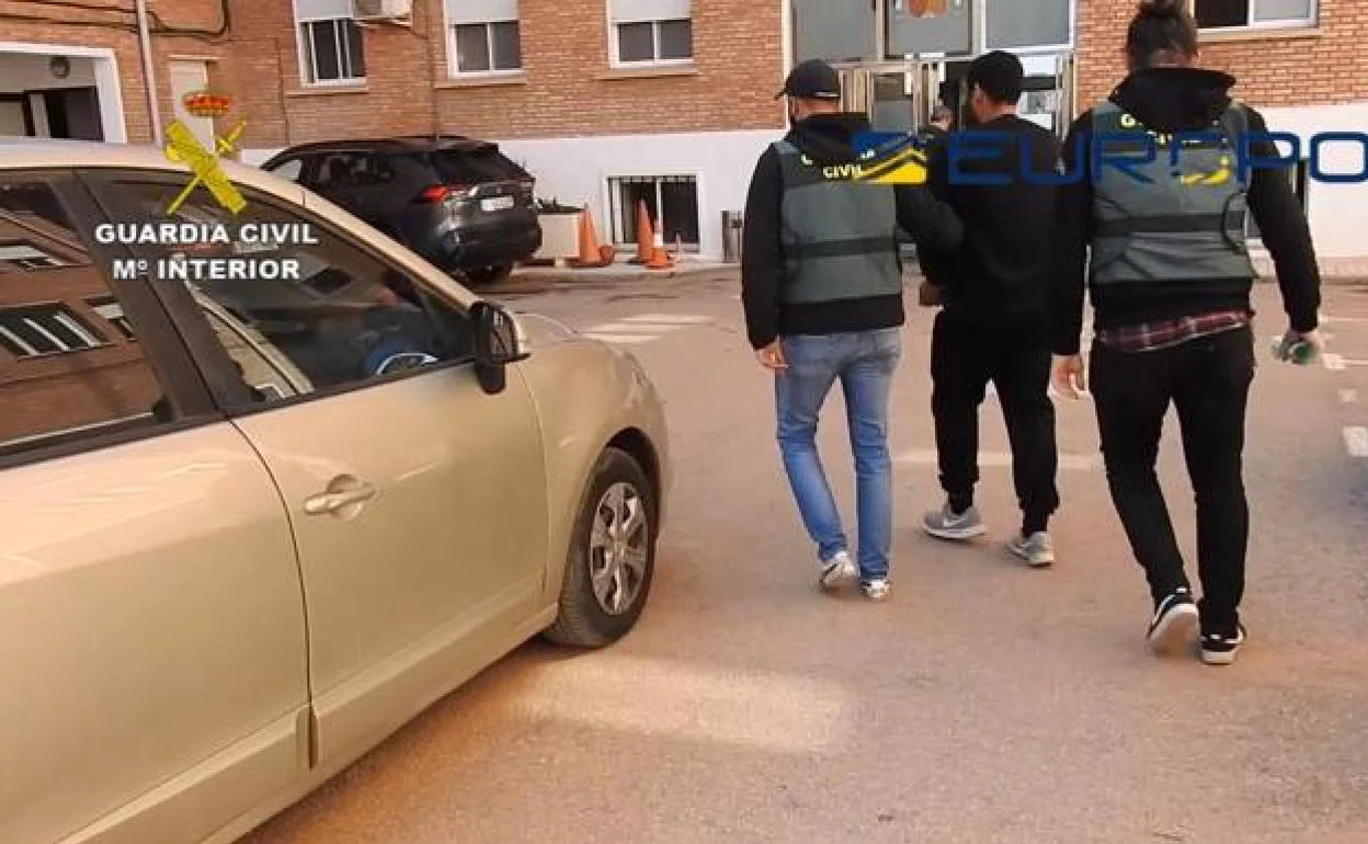 The rapper was arrested in Fuengirola. 