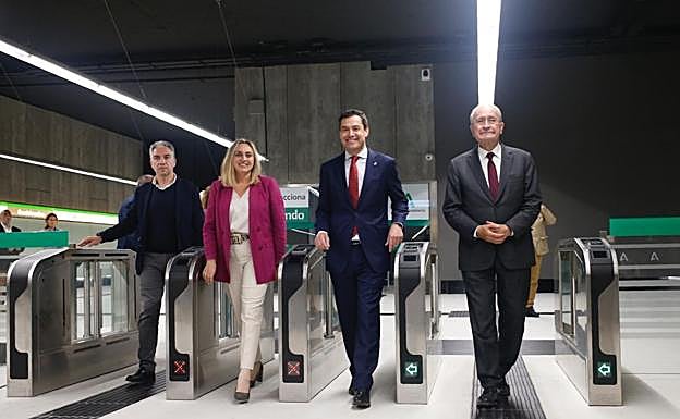 Andalucía's biggest metro station opened by Junta president