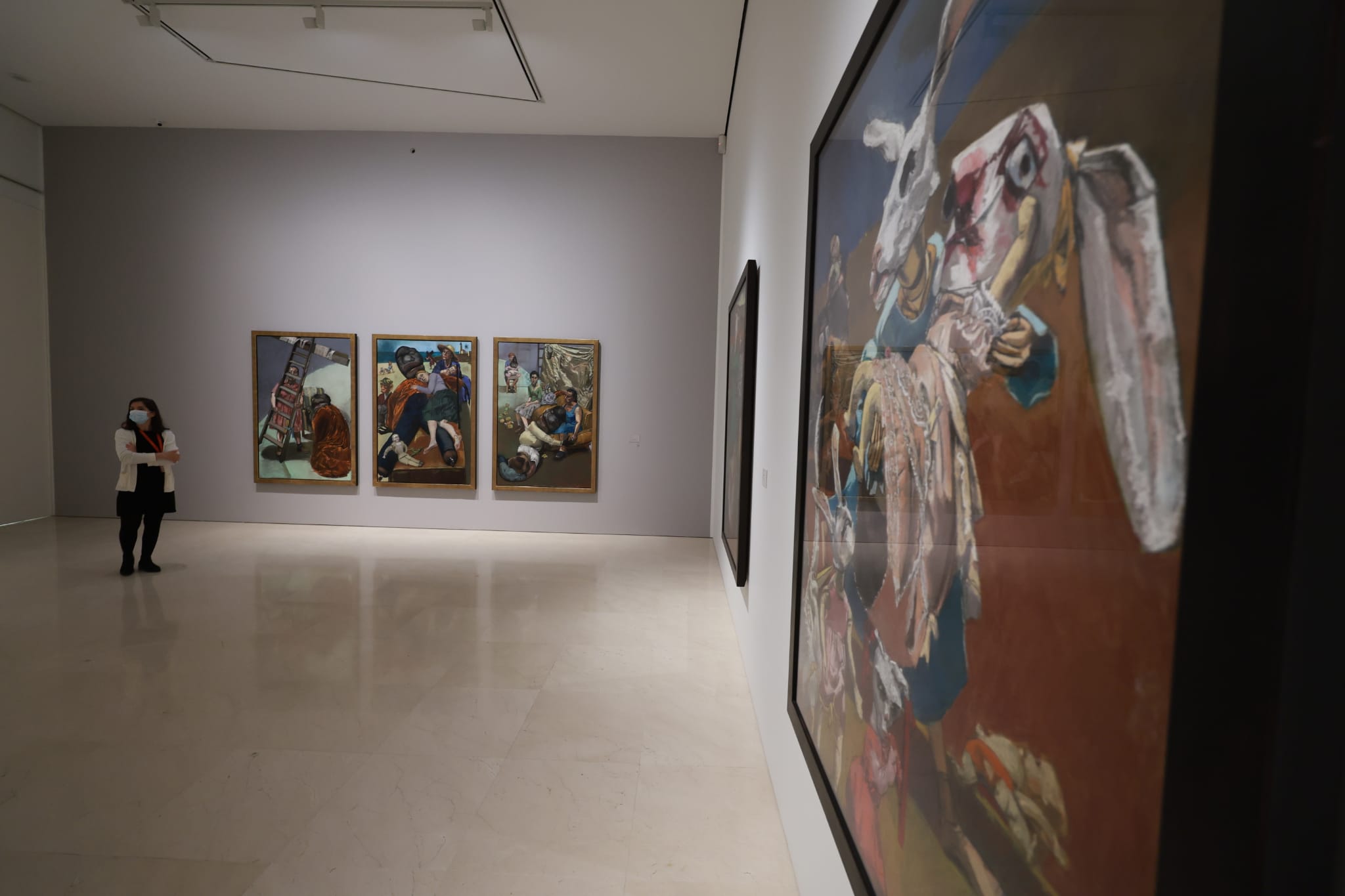 Work by Paula Rego is on display at the Malaga Picasso museum until 21 August 2022.