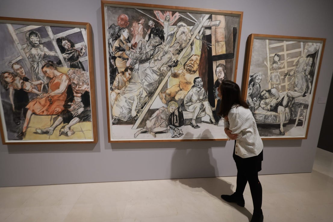 Work by Paula Rego is on display at the Malaga Picasso museum until 21 August 2022.
