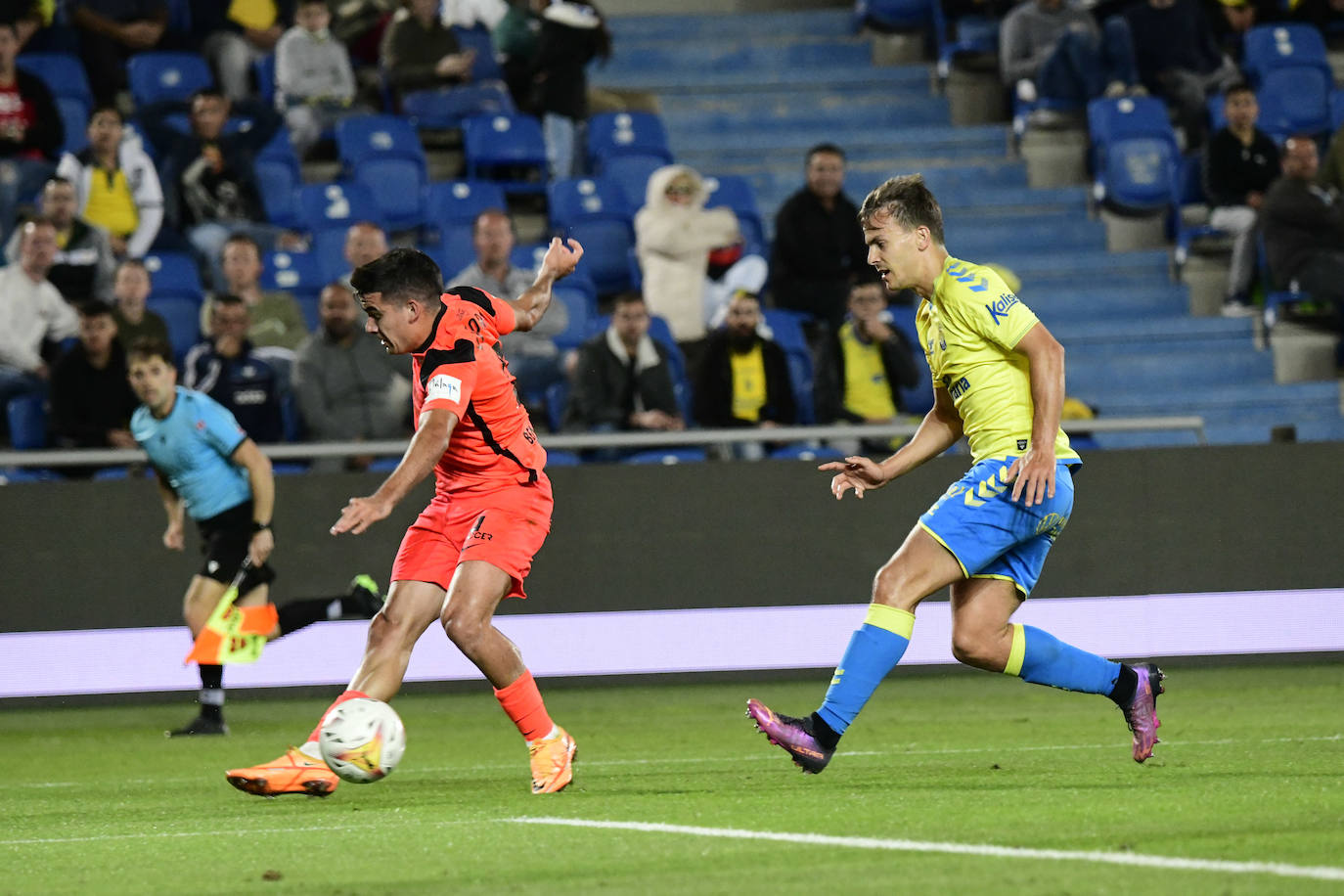 Malaga could not take the three points from Las Palmas.