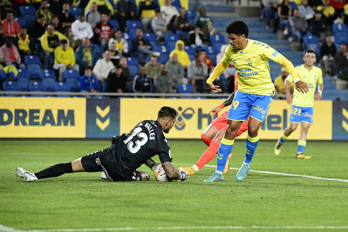 Malaga could not take the three points from Las Palmas.