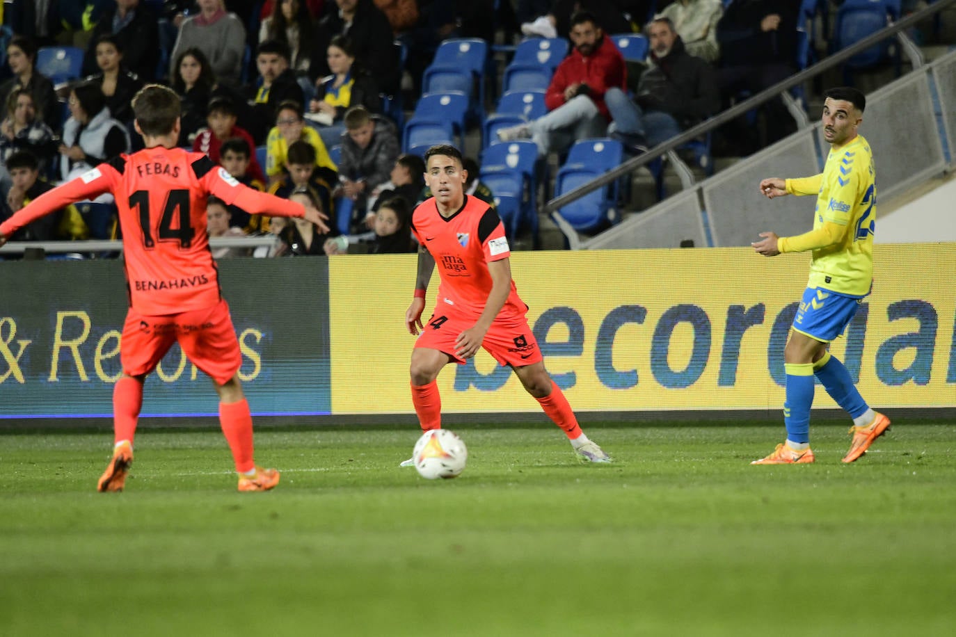 Malaga could not take the three points from Las Palmas.