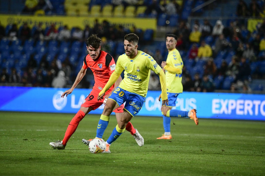 Malaga could not take the three points from Las Palmas.