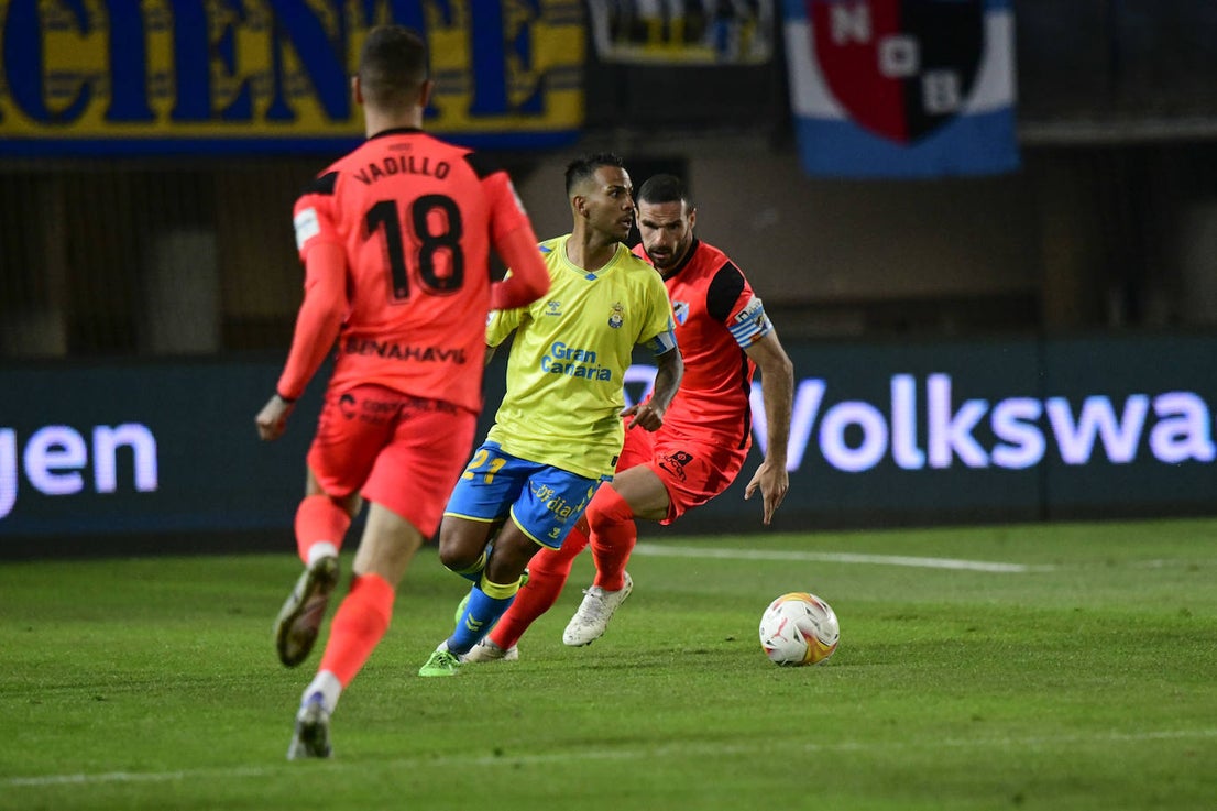 Malaga could not take the three points from Las Palmas.