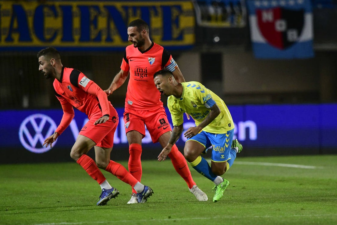 Malaga could not take the three points from Las Palmas.