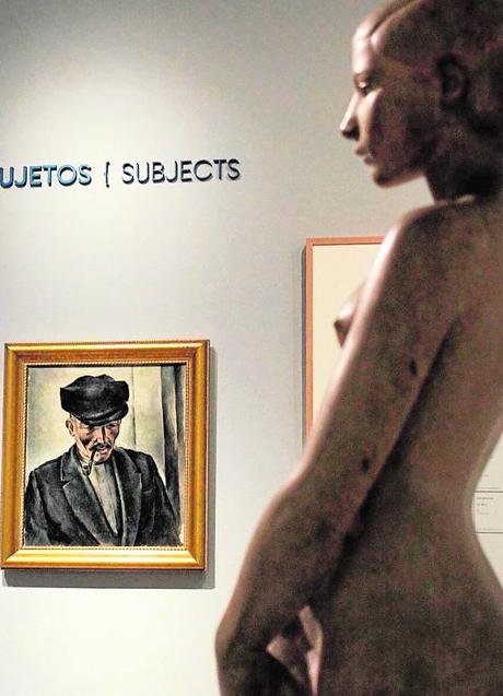 Imagen - 'La gitanilla', with 'Portrait of my father' in the background. 