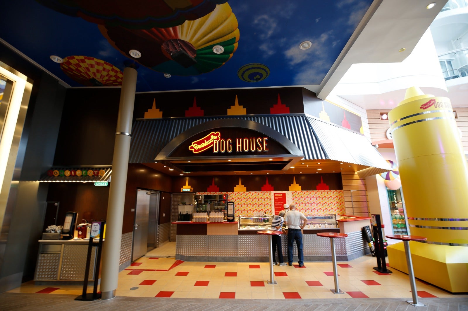 The Wonder of the Seas docks in Malaga, its first port of call in Spain.